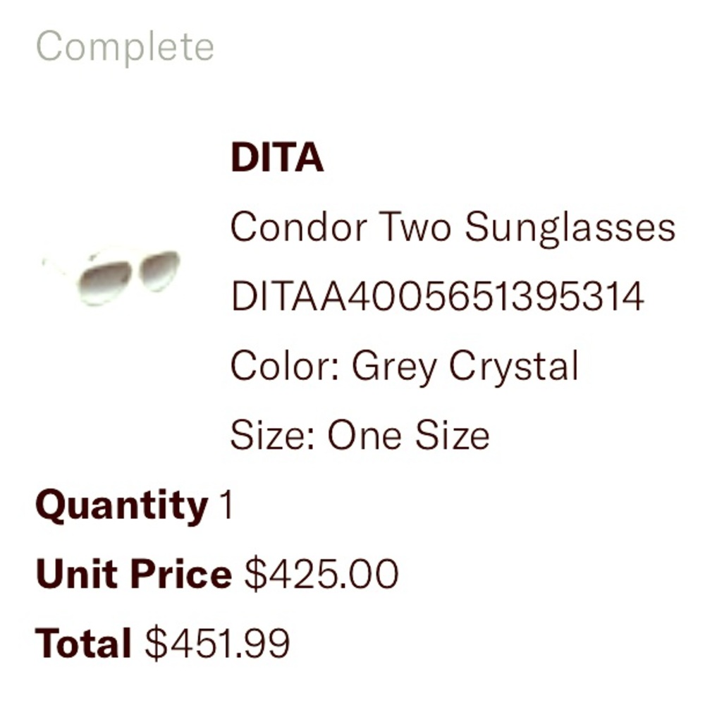 DITA Condor Two Sunglasses